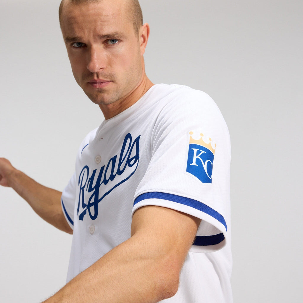 Kansas City Royals White Home Limited Jersey product image 7, provided for visual reference and product detail review