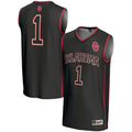 #1 Oklahoma Sooners Lightweight Basketball Jersey - Black product image 1, provided for visual reference and product detail