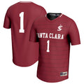 #1 Santa Clara Broncos Lightweight Soccer Fashion Jersey - Maroon product image 1, provided for visual reference and product