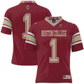 #1 Boston College Eagles Football Jersey - Maroon product image 1, provided for visual reference and product detail review