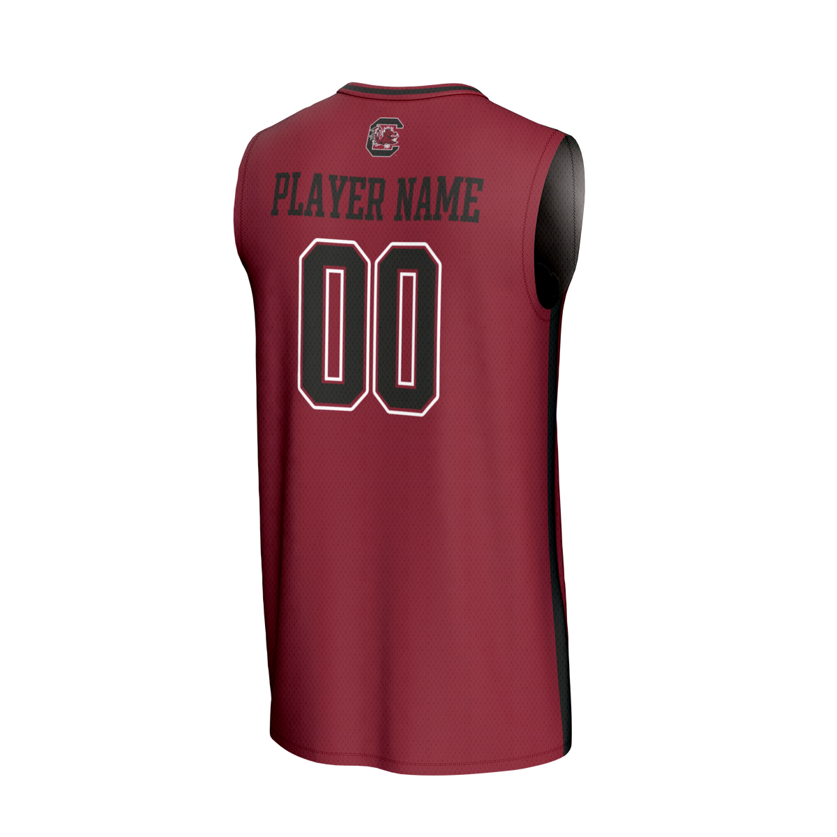 South Carolina Gamecocks NIL Pick-A-Player Lightweight Basketball Fashion Jersey - Garnet product image 4, provided for
