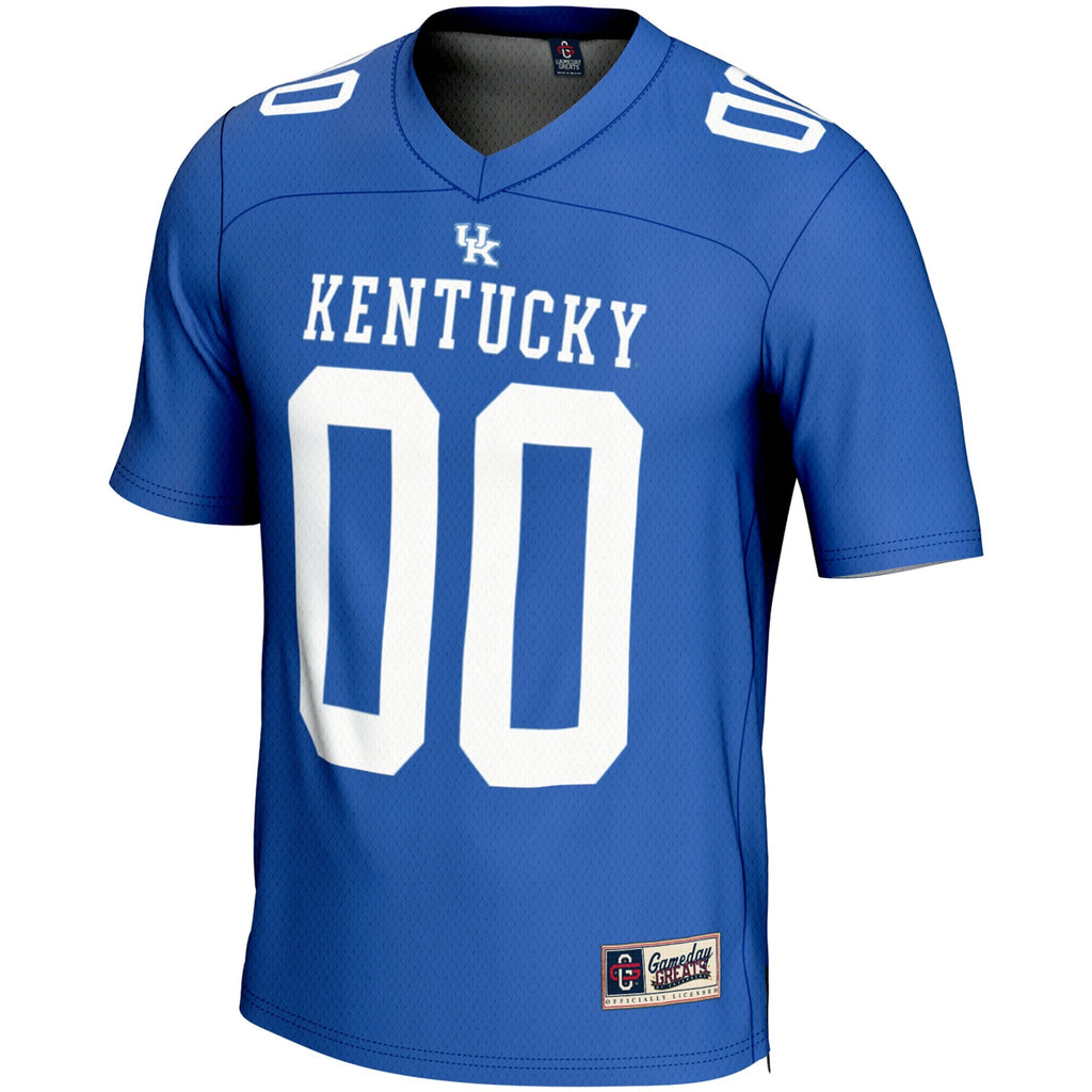 Kentucky Wildcats NIL Pick-A-Player Football Jersey - Royal product image 3, provided for visual reference and product