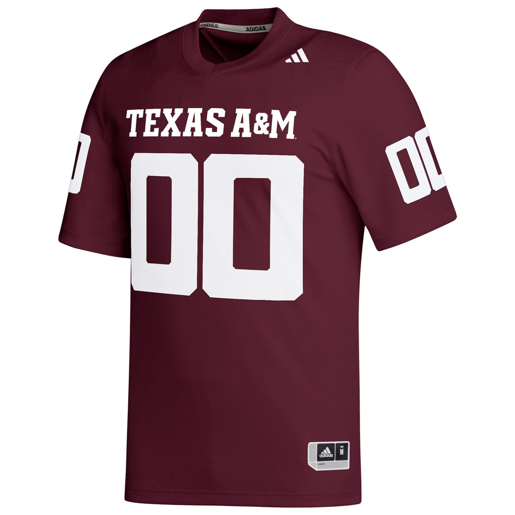 Texas A&M Aggies NIL Pick-A-Player Replica Football Jersey - Maroon product image 3, provided for visual reference and