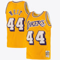 Los Angeles Lakers Jerry West Road Swingman Jersey - Light Gold product image 1, provided for visual reference and product