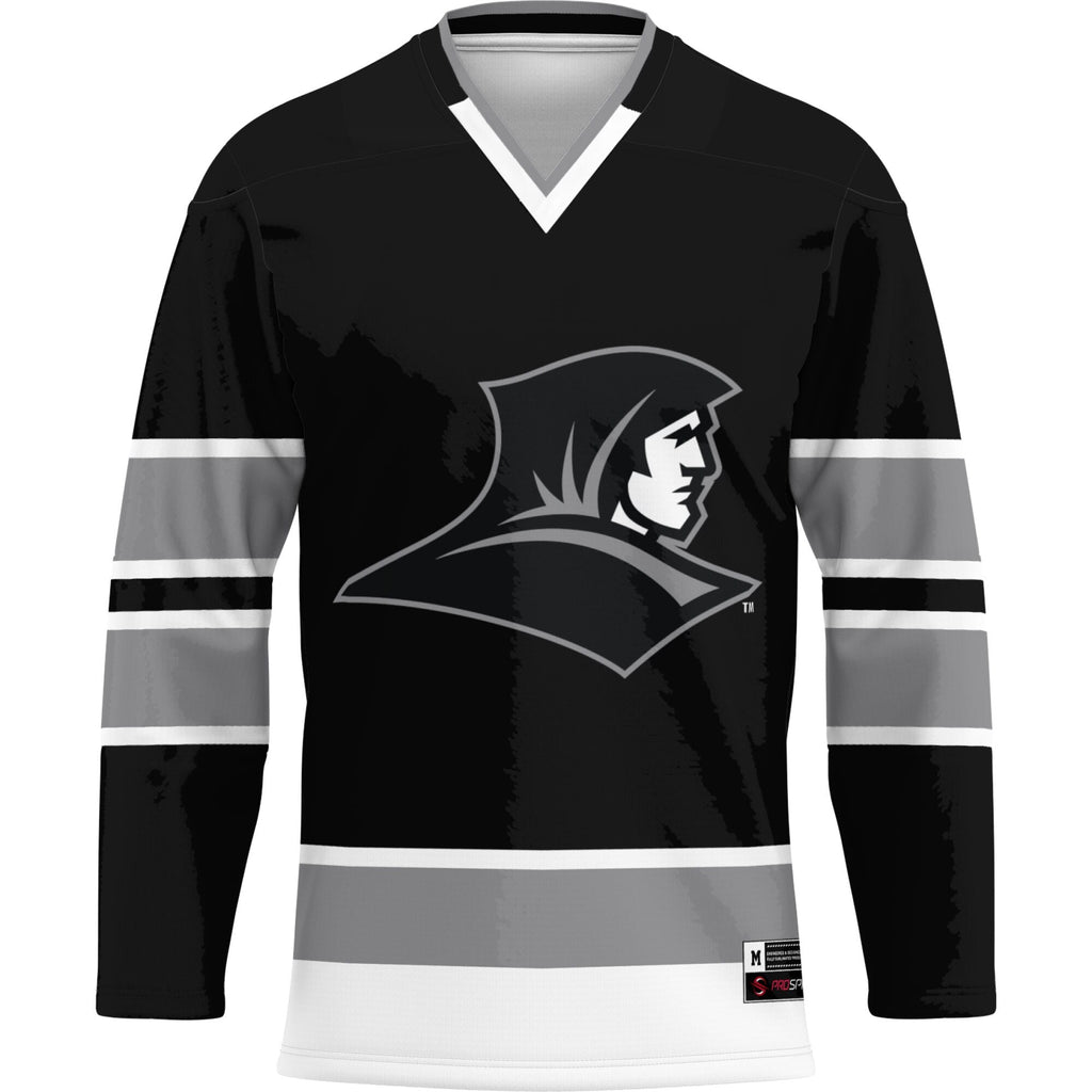 Providence Friars Hockey Jersey - Black product image 3, provided for visual reference and product detail review