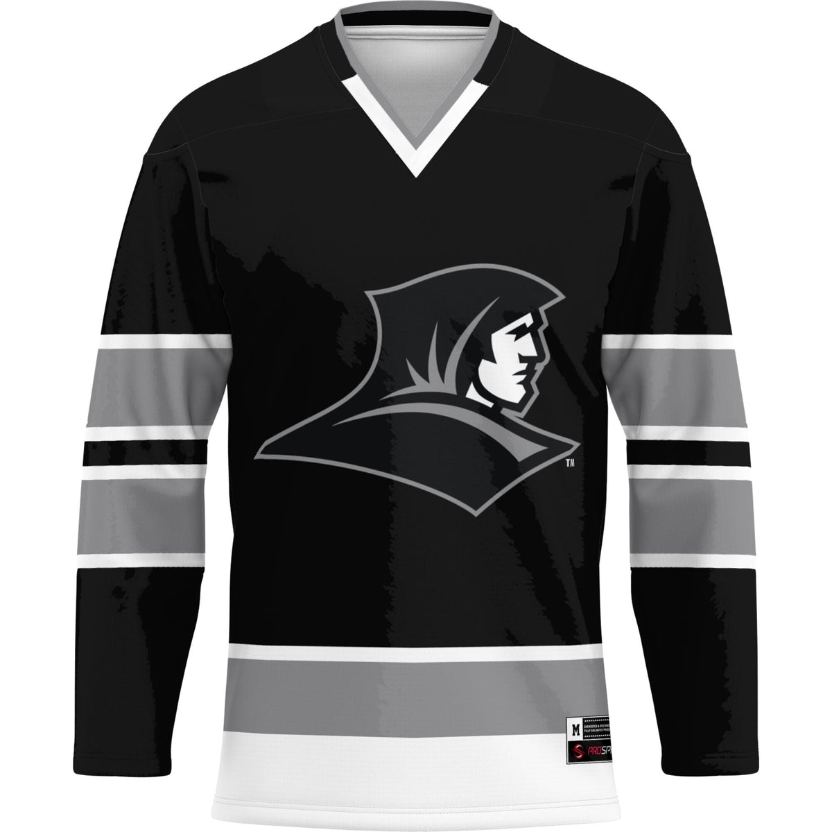 Providence Friars Hockey Jersey - Black product image 3, provided for visual reference and product detail review