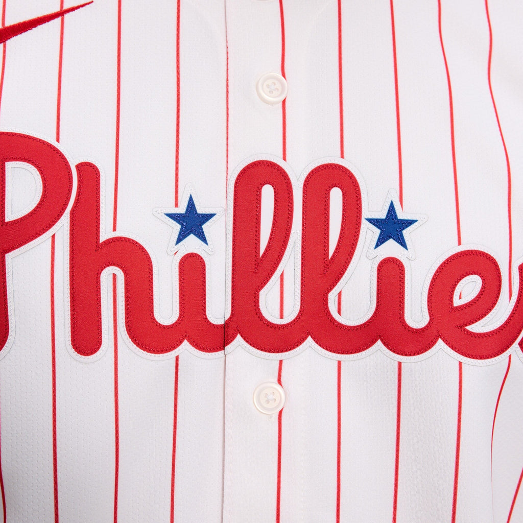 Philadelphia Phillies White Home Limited Jersey product image 3, provided for visual reference and product detail review