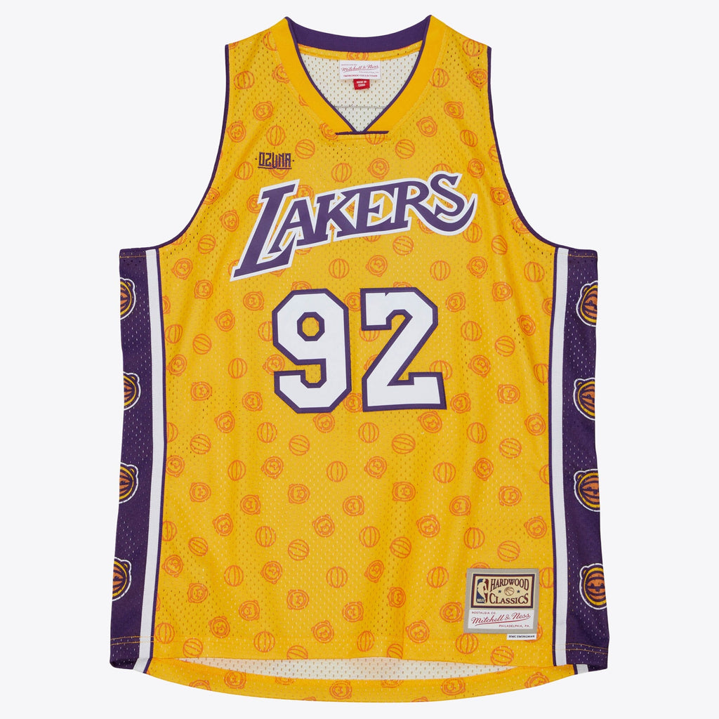 Los Angeles Lakers x Ozuna Swingman Jersey product image 2, provided for visual reference and product detail review