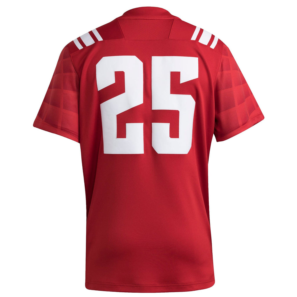 #25 NC State Wolfpack Premier Strategy Jersey - Red product image 4, provided for visual reference and product detail review