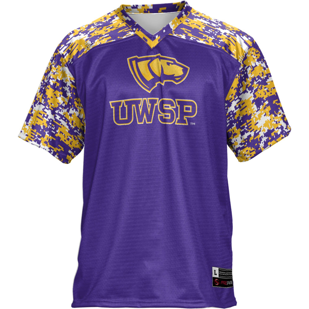 Wisconsin-Stevens Point Pointers Football Jersey - Purple product image 3, provided for visual reference and product detail