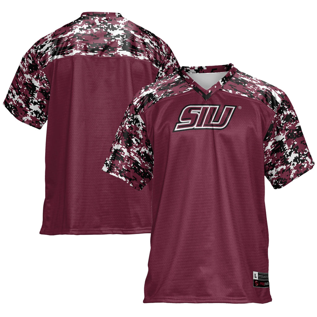 Southern Illinois Salukis Football Jersey - Maroon product image 2, provided for visual reference and product detail review