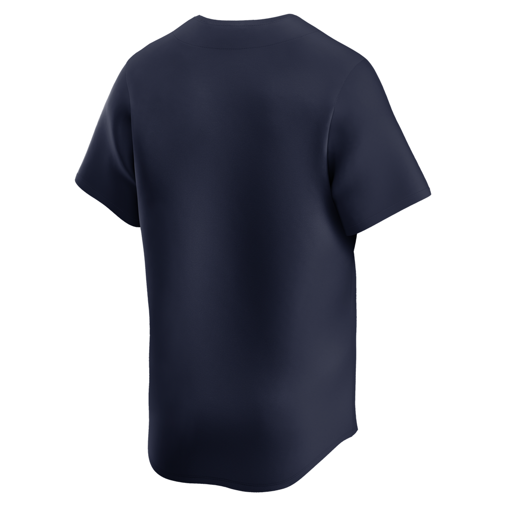Navy Auburn Tigers Alternate Limited Baseball Jersey product image 4, provided for visual reference and product detail review
