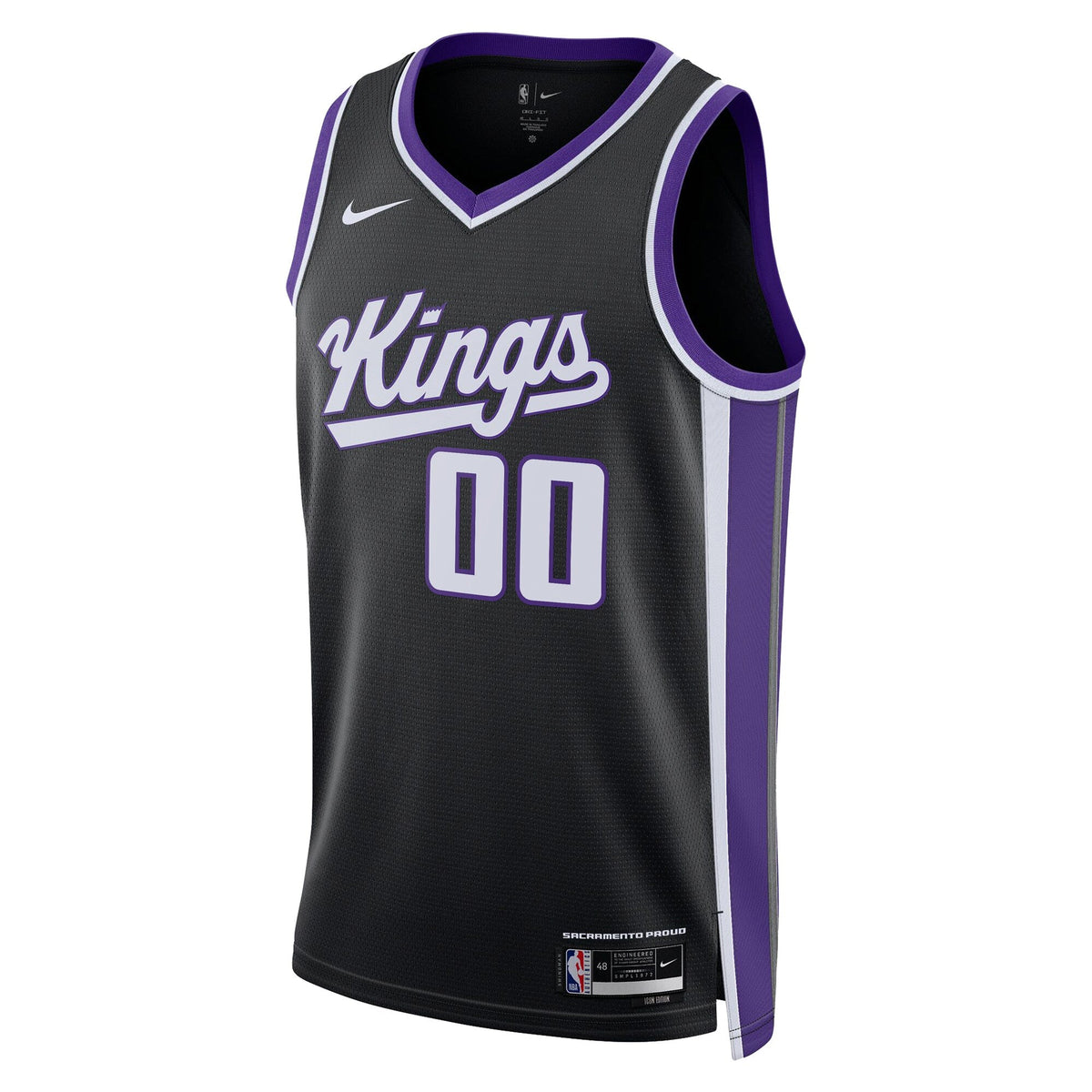 Sacramento Kings Icon Swingman Jersey - Custom product image 3, provided for visual reference and product detail review