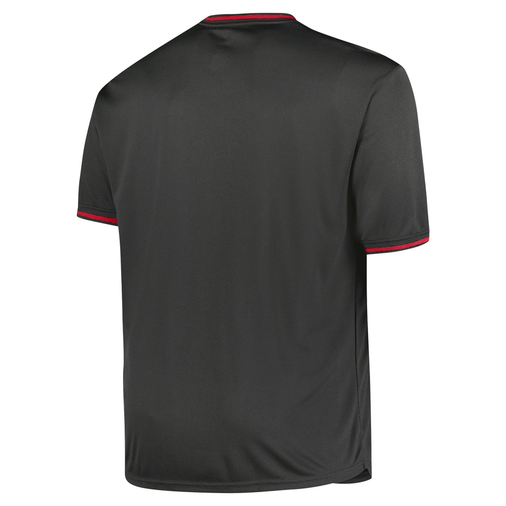 Atlanta Braves Charcoal Big & Tall Pop Fashion Jersey product image 4, provided for visual reference and product detail