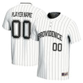 Providence Friars NIL Pick-A-Player Softball Lightweight Jersey - White product image 1, provided for visual reference and