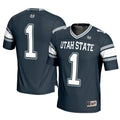#1 Utah State Aggies Football Jersey - Navy product image 1, provided for visual reference and product detail review