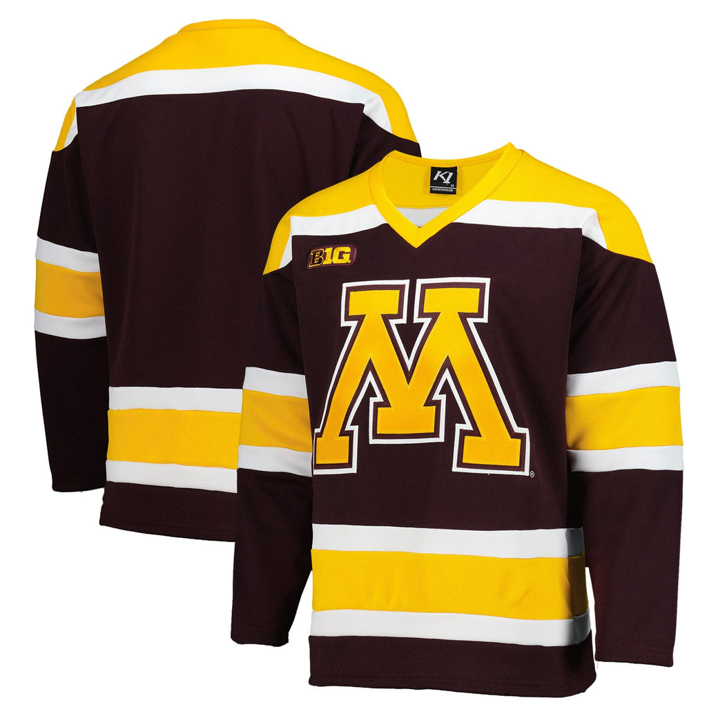 Minnesota Golden Gophers Replica Hockey Jersey - Maroon product image 2, provided for visual reference and product detail