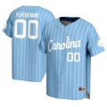 North Carolina Tar Heels NIL Pick-A-Player Lightweight Baseball Jersey - Carolina Blue product image 1, provided for visual