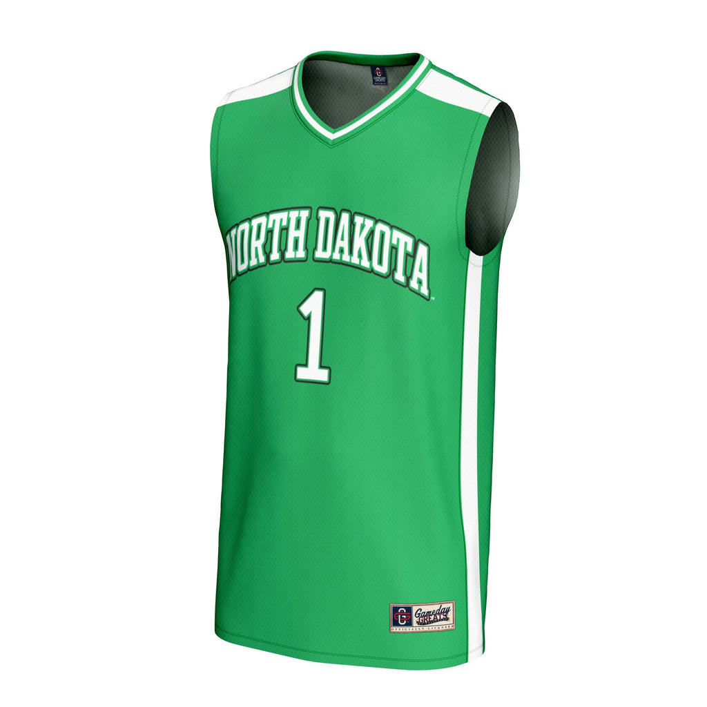 #1 North Dakota Lightweight Basketball Fashion Jersey - Kelly Green product image 3, provided for visual reference and