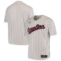 South Carolina Gamecocks Performance Replica Baseball Jersey - White product image 1, provided for visual reference and