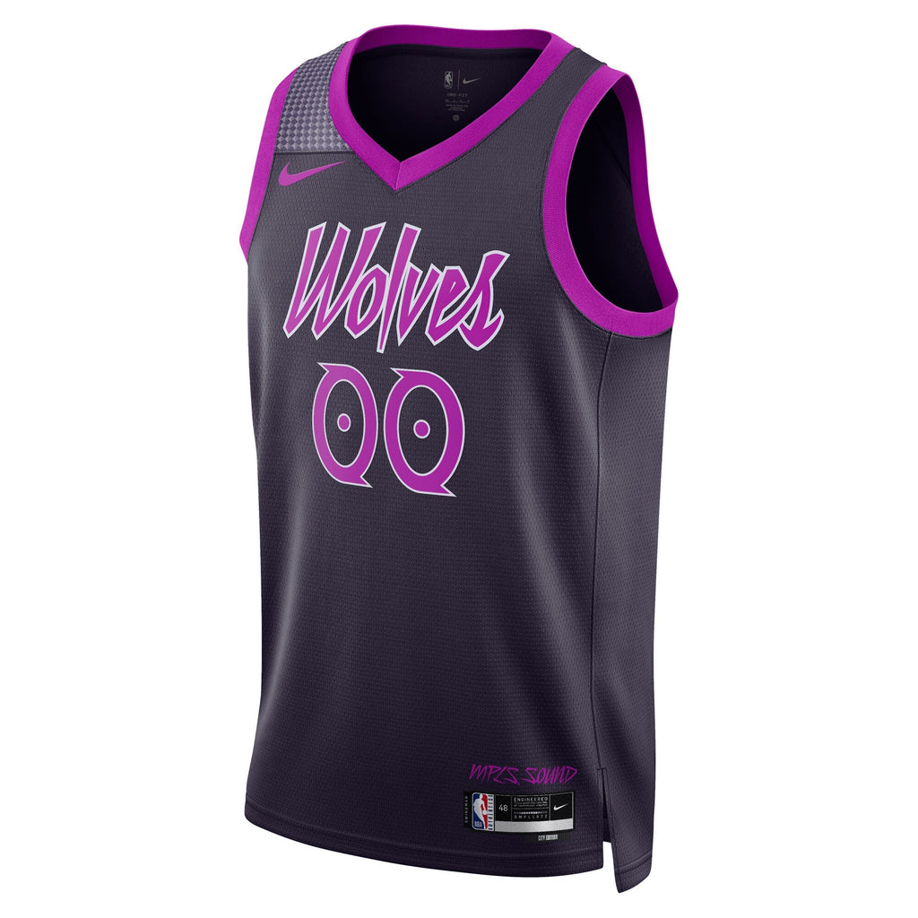 Minnesota Timberwolves 2025/26 City Edition Swingman Jersey - Custom product image 3, provided for visual reference and