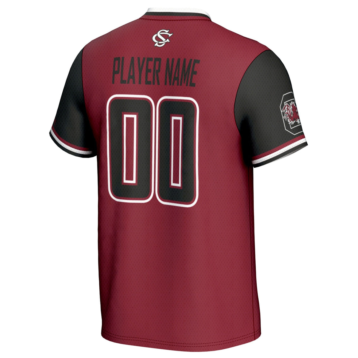 South Carolina Gamecocks NIL Pick-A-Player Lightweight Softball Jersey - Garnet product image 4, provided for visual