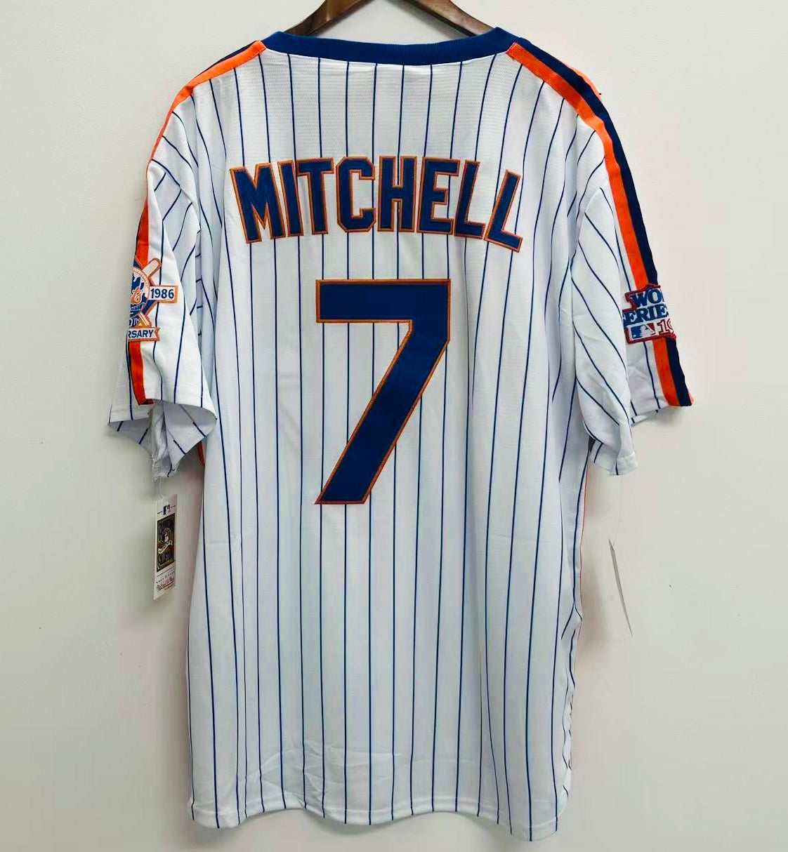 Kevin Mitchell 1986 New York Mets World Series Jersey & Ness product image 1