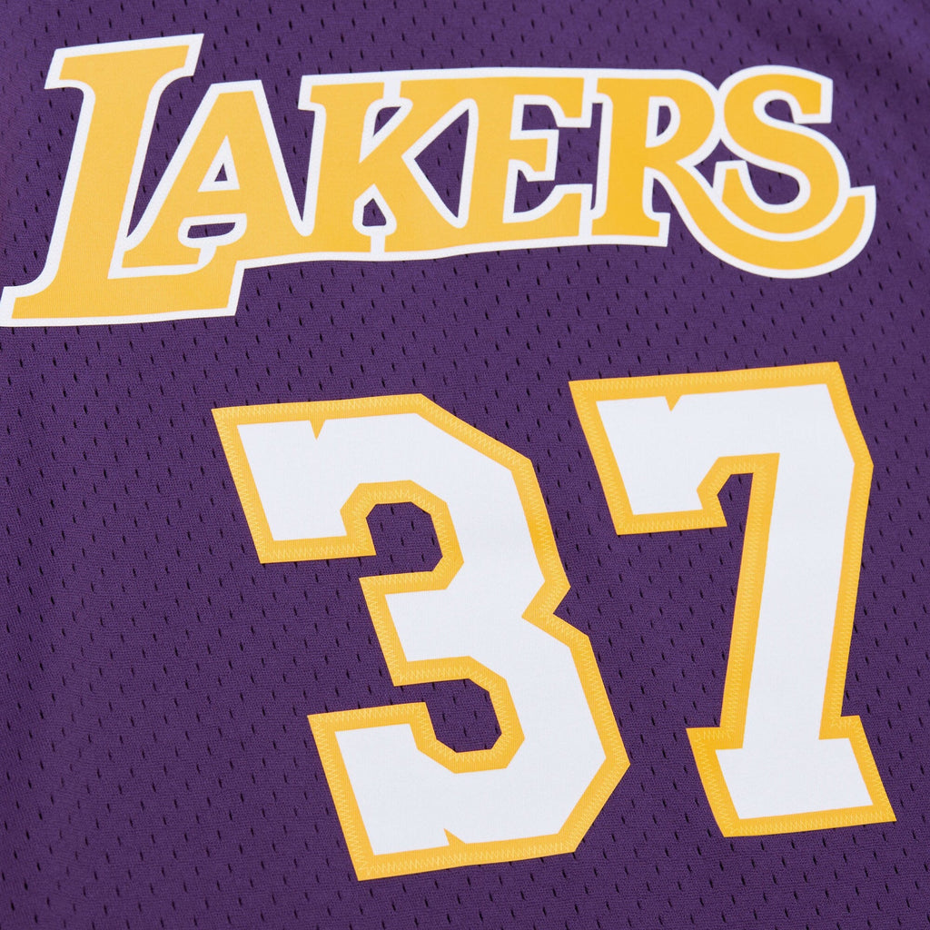 Los Angeles Lakers Ron Artest 2009 Dark Authentic Jersey - Purple product image 5, provided for visual reference and product