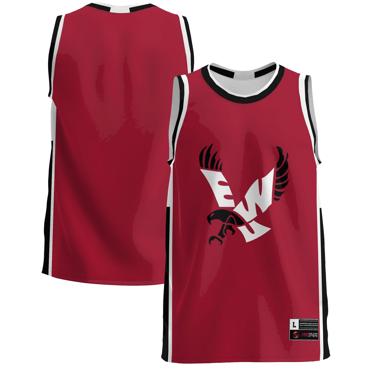 Eastern Washington Eagles Lightweight Basketball Jersey - Red product image 1, provided for visual reference and product