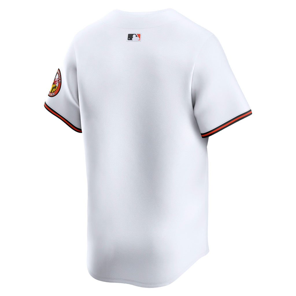 Baltimore Orioles White Home Limited Jersey product image 2, provided for visual reference and product detail review