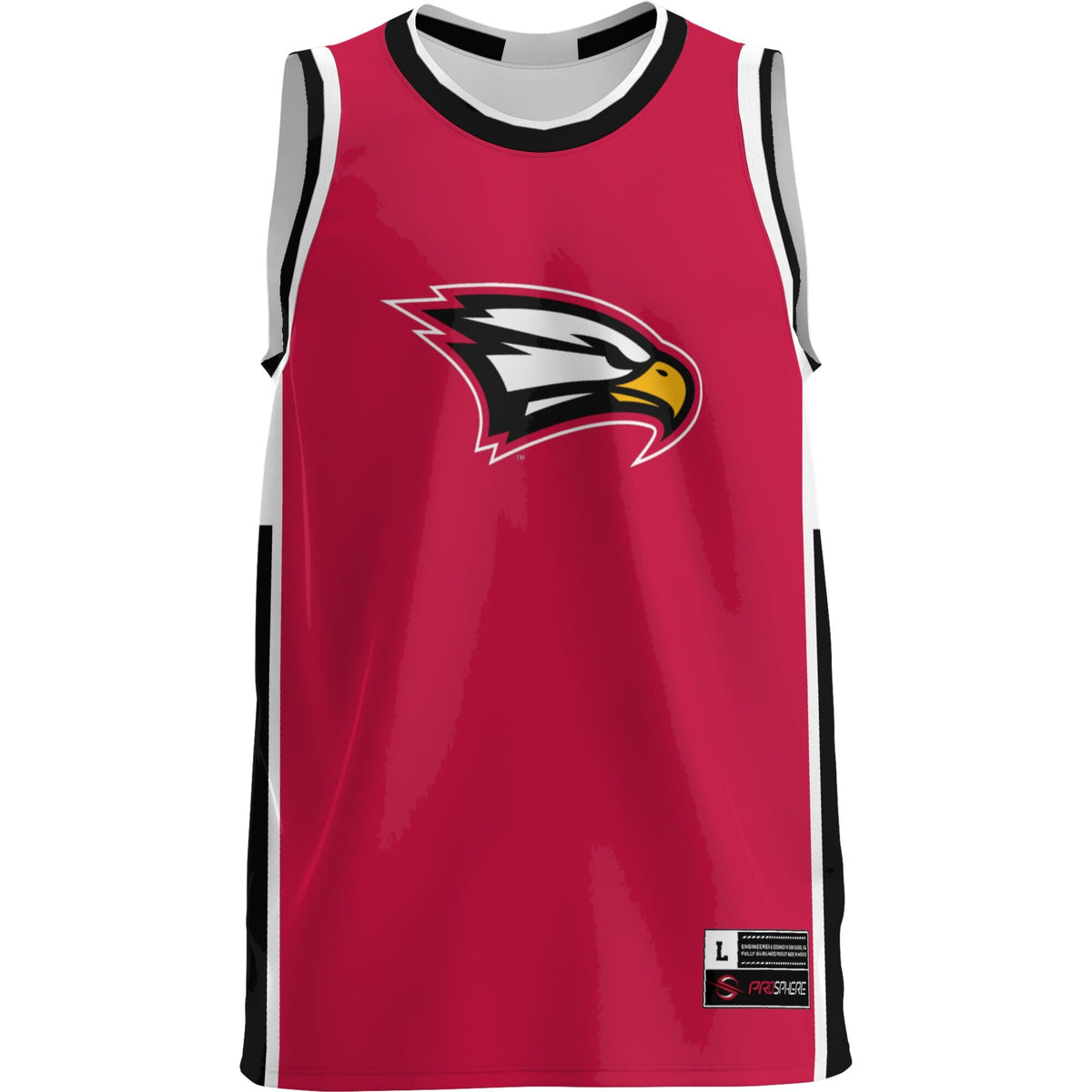 Polk State College Eagles Lightweight Basketball Jersey - Red product image 3, provided for visual reference and product