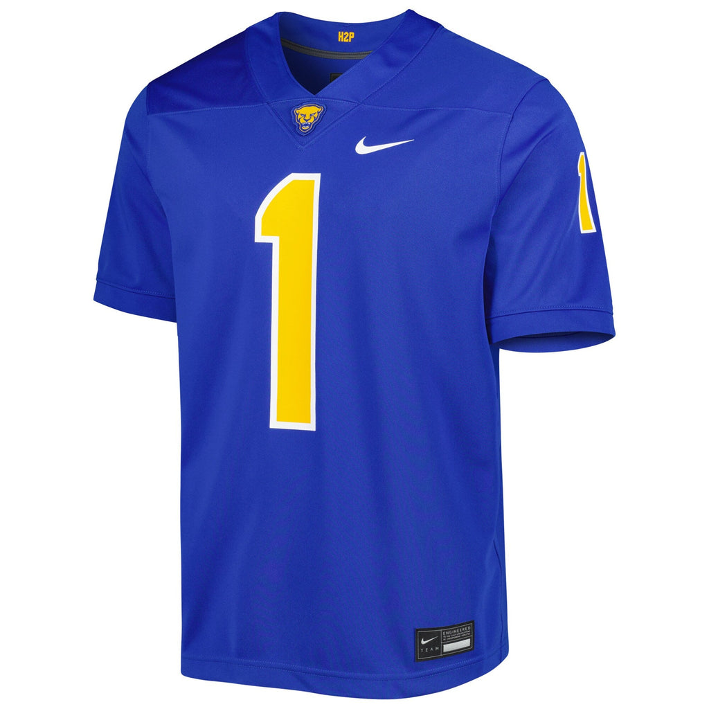 #1 Pitt Panthers Untouchable Football Jersey - Royal product image 3, provided for visual reference and product detail review