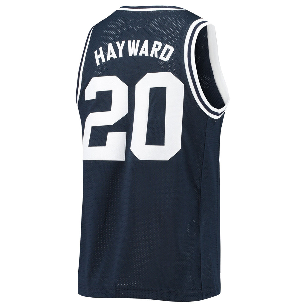 Original Retro Brand Gordon Hayward Navy Butler Bulldogs Commemorative Classic Basketball Jersey product image 4, provided