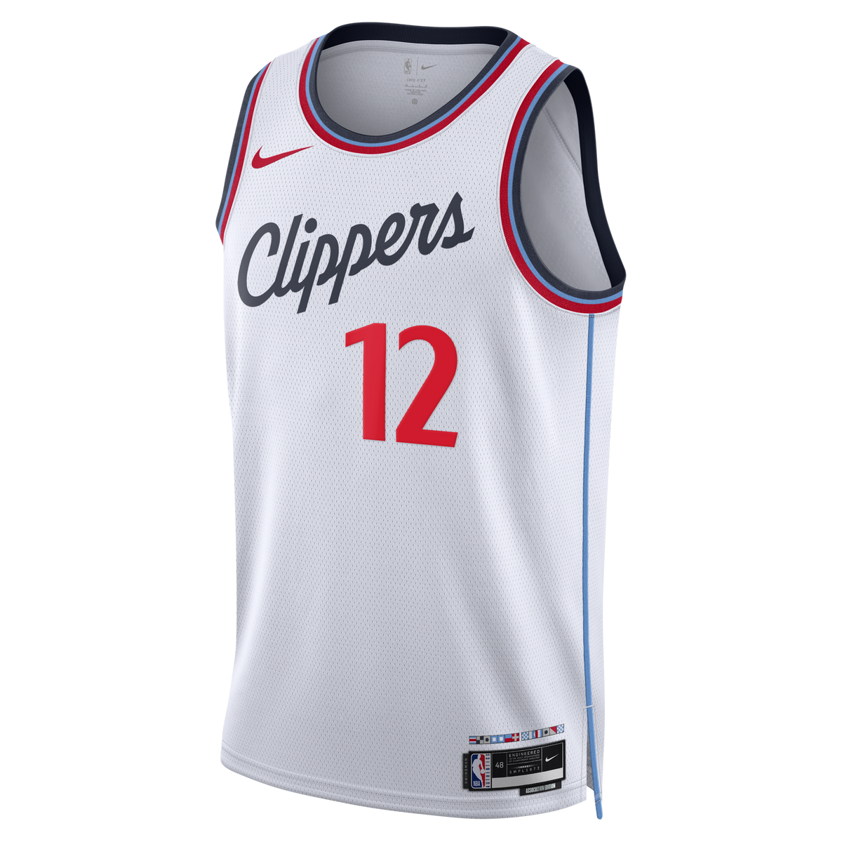 Los Angeles Clippers Replica Association Edition Swingman Jersey - White - Nick Martinelli product image 3, provided for