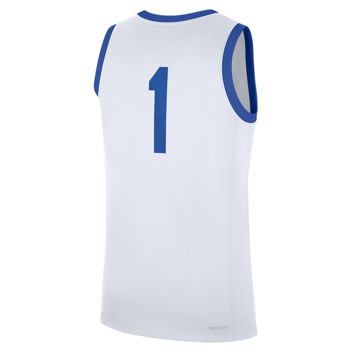 #1 Kentucky Wildcats Home Replica Jersey - White product image 4, provided for visual reference and product detail review