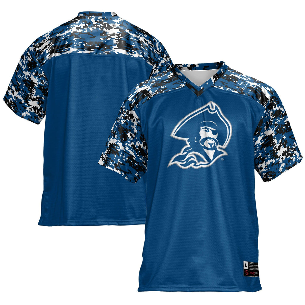 Blinn College Buccaneers Football Jersey - Blue product image 1, provided for visual reference and product detail review