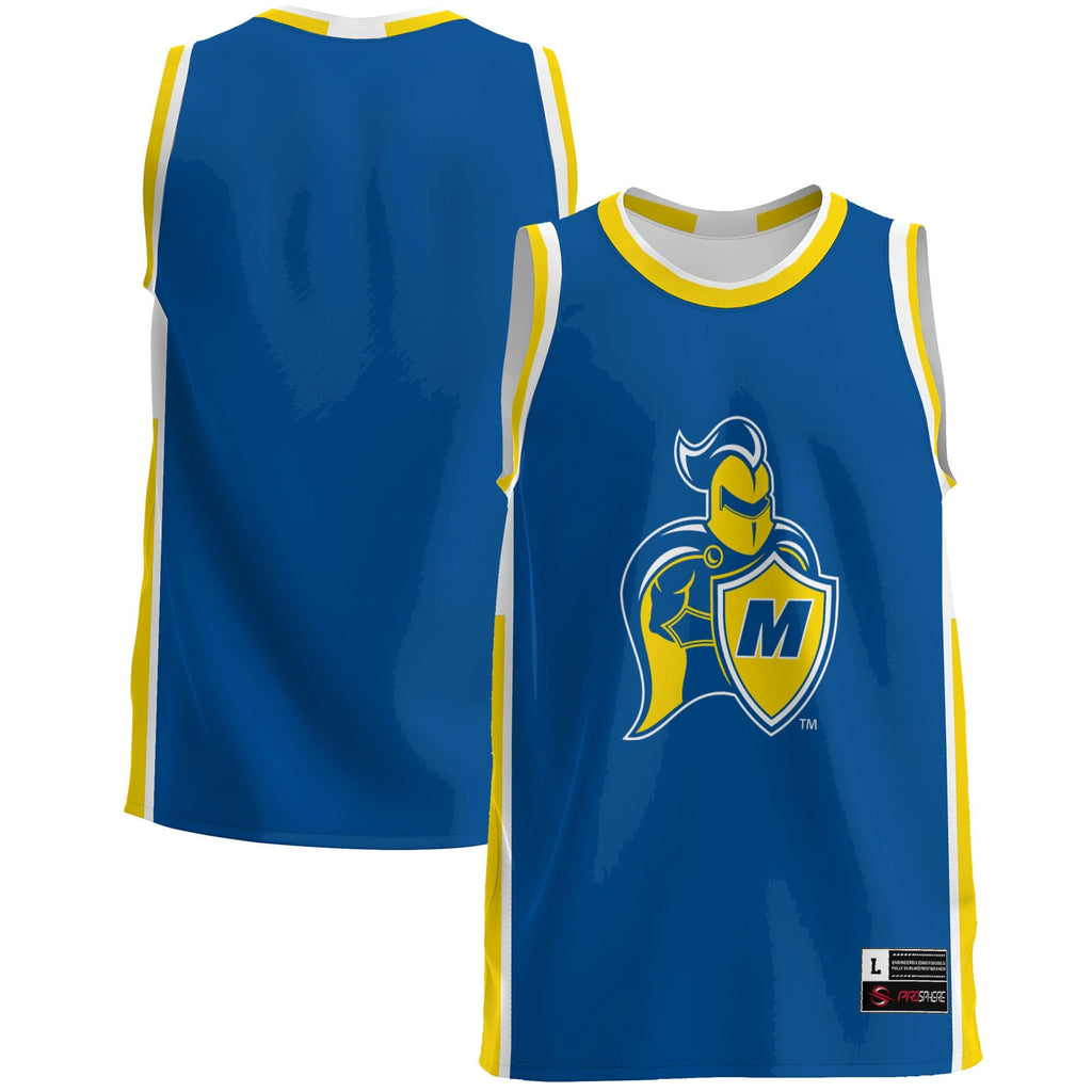 Madonna Crusaders Lightweight Basketball Jersey - Blue product image 2, provided for visual reference and product detail