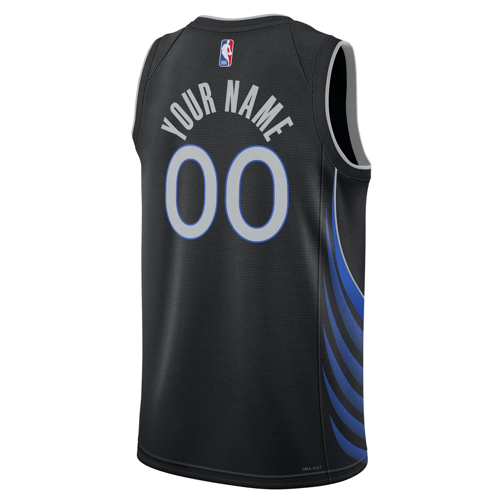 Dallas Mavericks 2025/26 City Edition Swingman Jersey - Custom product image 4, provided for visual reference and product