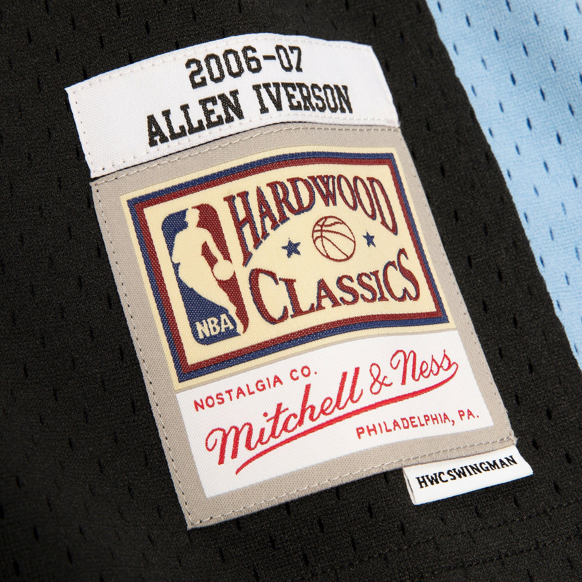 Denver Nuggets Allen Iverson 2006 Reload Swingman Authentic Jersey - Black product image 6, provided for visual reference