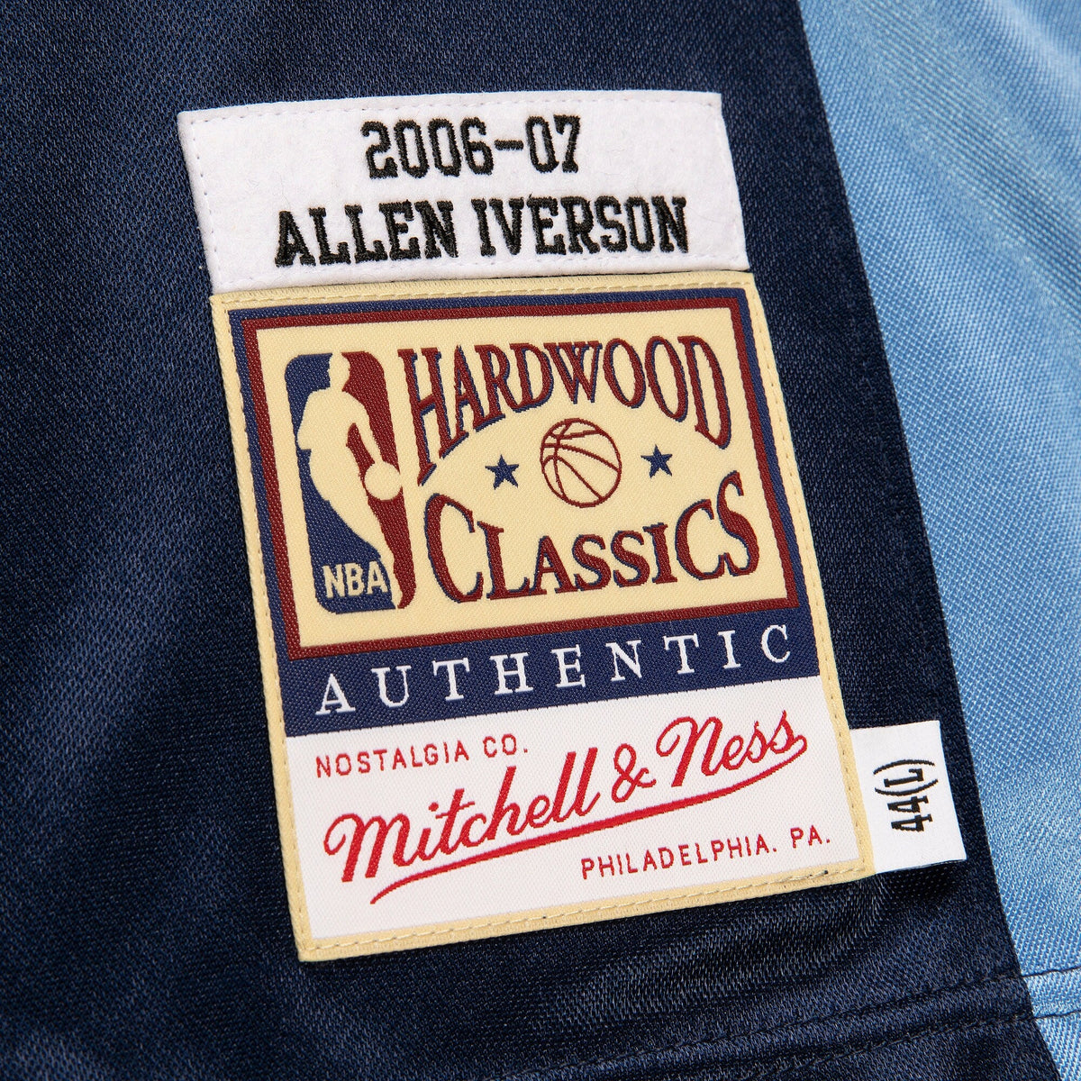 Denver Nuggets Authentic Jersey Allen Iverson 2006-07 product image 5, provided for visual reference and product detail