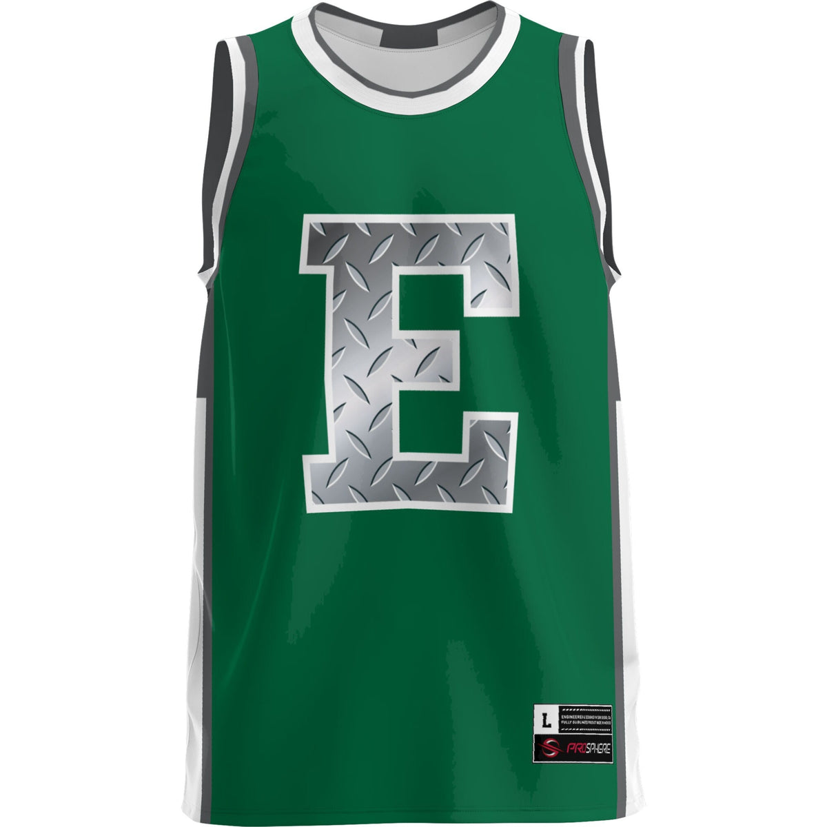 Eastern Michigan Eagles Lightweight Basketball Jersey - Green product image 3, provided for visual reference and product