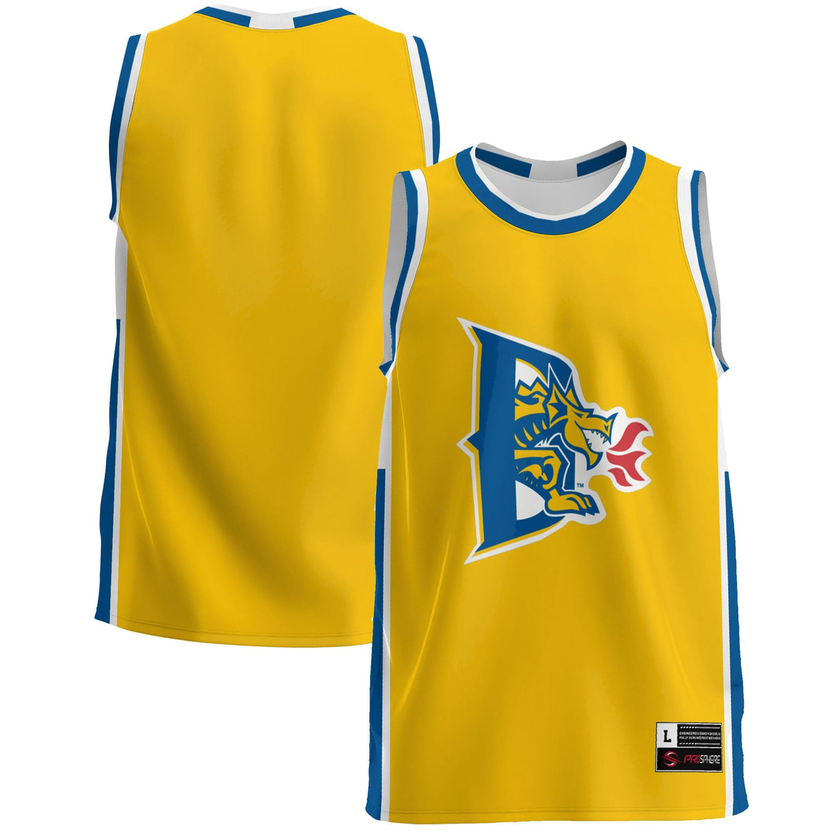 Drexel Dragons Lightweight Basketball Jersey - Blue product image 2, provided for visual reference and product detail review