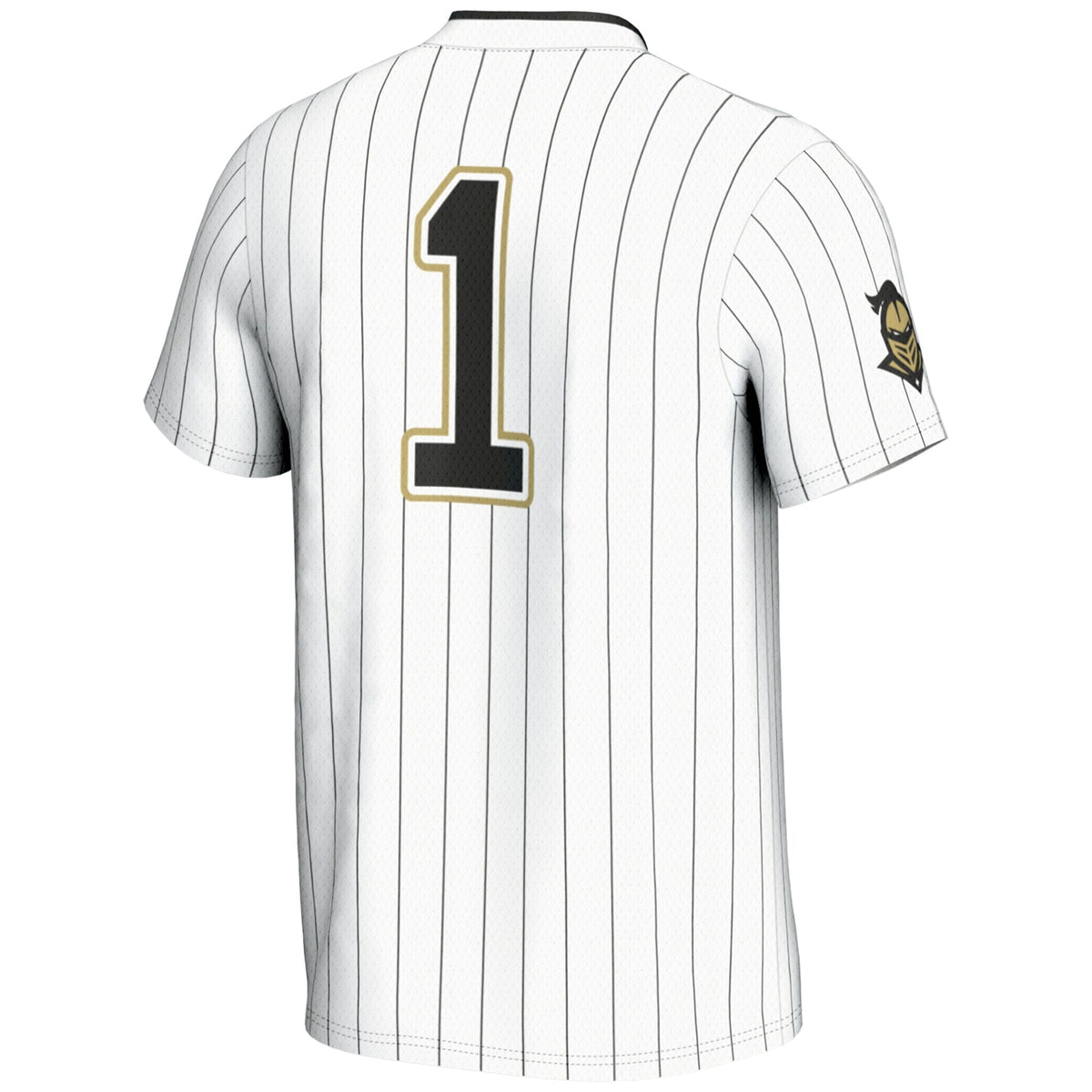 #1 UCF Knights Lightweight Softball Jersey - White product image 4, provided for visual reference and product detail review