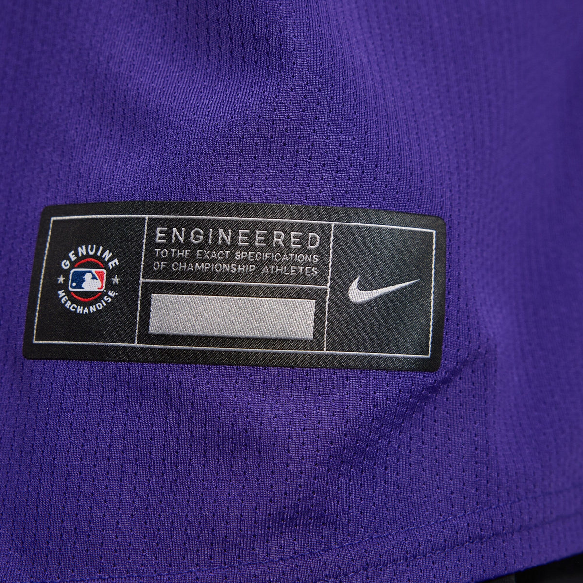 Colorado Rockies Purple Alternate Limited Jersey product image 5, provided for visual reference and product detail review