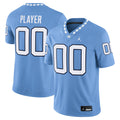 North Carolina Tar Heels NIL Pick-A-Player Football Game Jersey - Carolina Blue product image 1, provided for visual