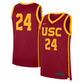 #24 Cardinal USC Trojans Road Replica Jersey product image 1, provided for visual reference and product detail review