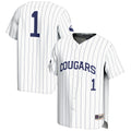 #1 BYU Cougars Lightweight Baseball Jersey - White product image 1, provided for visual reference and product detail review