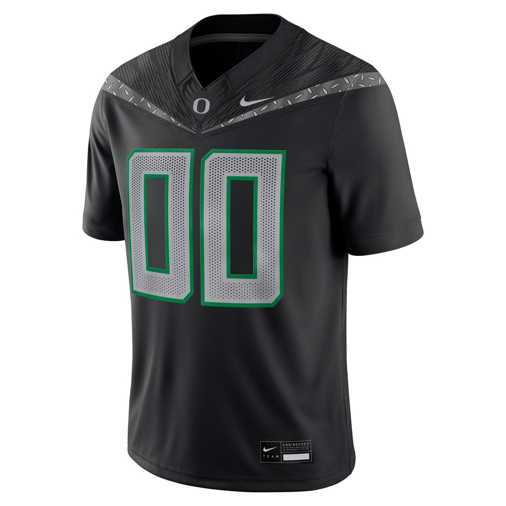 Oregon Ducks Custom Game Jersey - Black product image 3, provided for visual reference and product detail review
