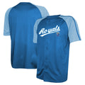 Kansas City Royals Royal Team Raglan Jersey product image 1, provided for visual reference and product detail review