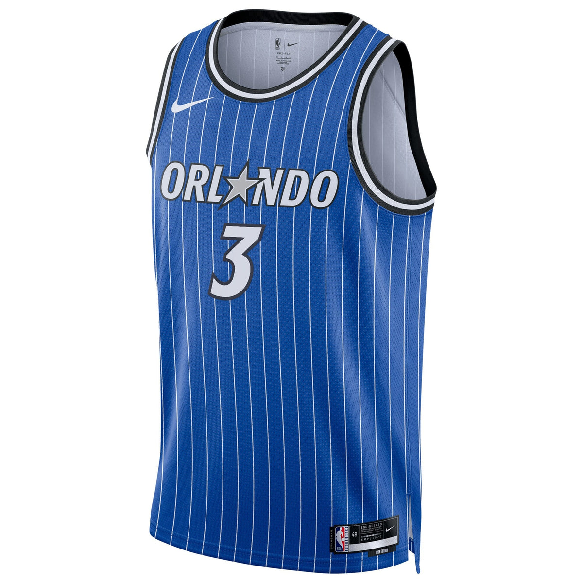 Orlando Magic Replica Icon Edition Swingman Jersey - Blue - Desmond Bane product image 3, provided for visual reference and